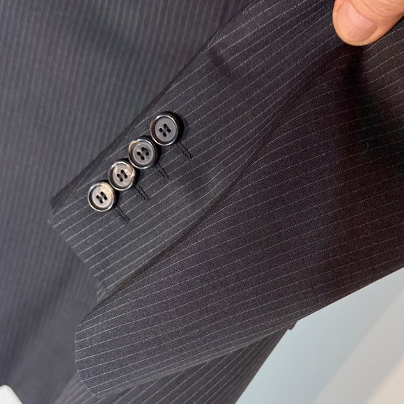 Hugo Boss Black Pinstripe Blazer - Picture 6 of 7